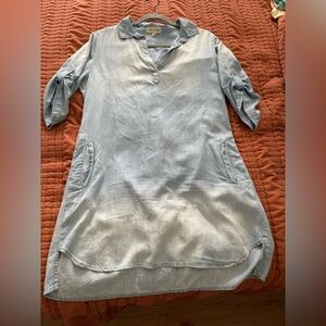 Cloth and stone Chambray (denim) dress